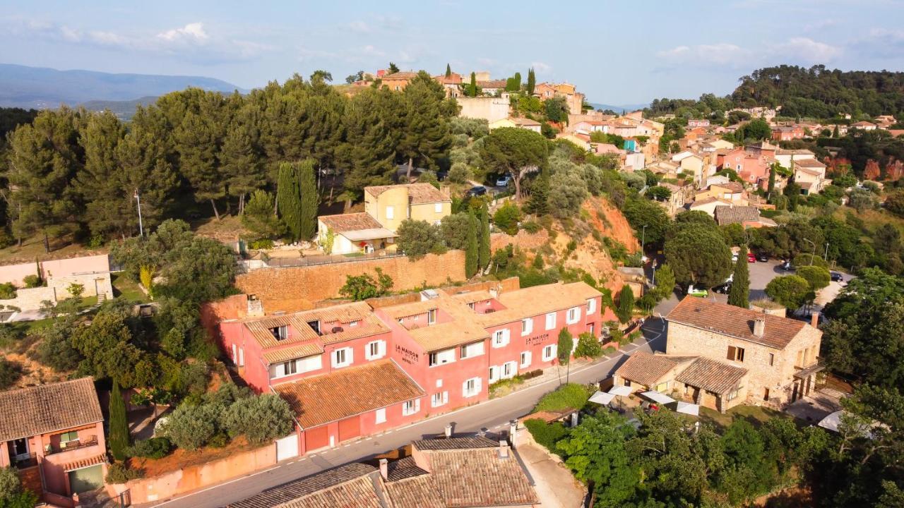 La Maison Des Ocres - Provence Roussillon en Isere Exterior foto