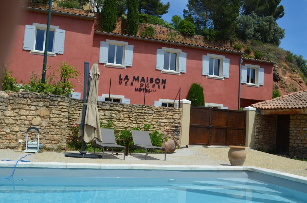 La Maison Des Ocres - Provence Roussillon en Isere Exterior foto